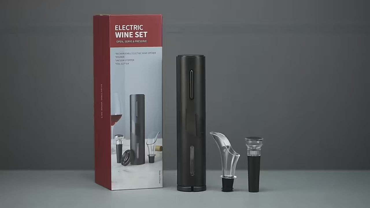 Mini Wine Bottle Stopper Electric Wine Opener